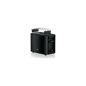 Toaster Braun HT 3010 BK 7 trepte de prajire functie de dezghetare negru