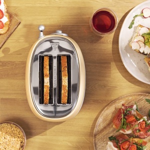 Toaster Cecotec ToastTaste 800 Vintage, 850W, 2 felii, Galben - Img 5