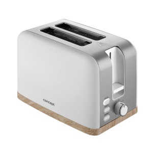 Toaster Concept TE2015 ELWOOD, 7 niveluri rumenire, alb - Img 7