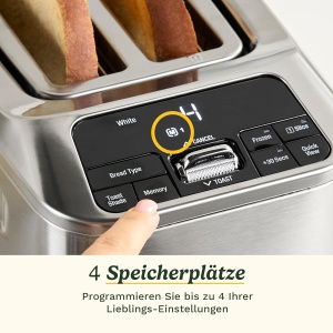 Toaster Cuisinart Smart Elite cu 2 fante, inox, functii Bagel si decongelare - Img 5