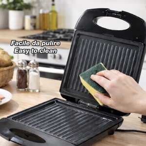Toaster electric Beper P101TOS040 pentru 4 felii, 1400 W, placi antiaderente - Img 4