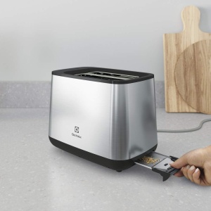 Toaster Electrolux E3T1-3ST din otel inoxidabil, negru - Img 7