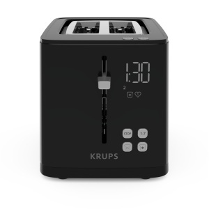 Toaster Krups KH641810 Smartn Light 7 trepte de rumenire Display digital Negru - Img 3