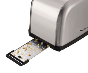 Toaster Moulinex Classic 2 Reb, 1400 W, 2 sloturi, gri inox - Img 5