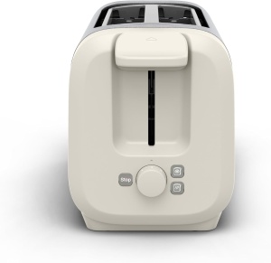 Toaster Moulinex Subito LT5S1AE0, 1200 W, 2 fante, alb si inox - Img 5