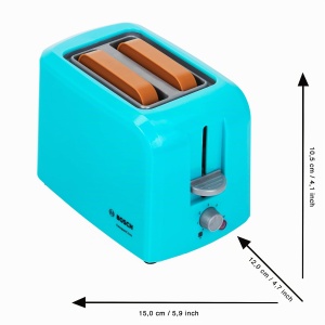 Toaster pentru copii Theo Klein Bosch, cu functie mecanica, 15 cm x 12 cm x 10,5 cm - Img 5