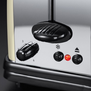 Toaster Russell Hobbs Colours 1100W Crem, 6 Braunungsstufen, Extra Brezime - Img 7