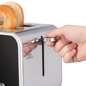 Toaster Russell Hobbs Distinctions, 1600W, inox negru, 2 felii - Img 5