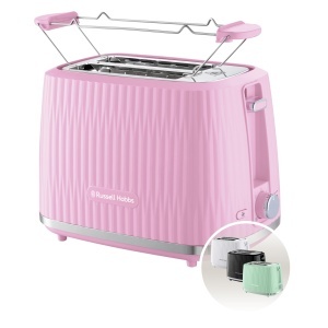 Toaster Russell Hobbs Eden 27372-56 800W 6 nivele de rumenire Functie de decongelare Culoare Himbeere