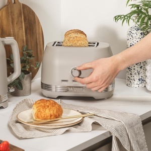 Toaster Salter Rise, 800W, 7 trepte de rumenire, taupe, cu functii de dezghetare si incalzire - Img 5