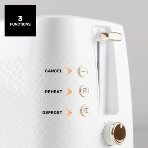 Toaster Taurus Fusion Crunch 800W 7 trepte de rumenire Functii multiple - Img 4