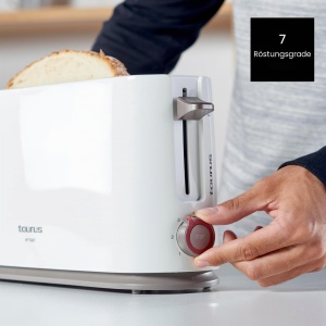 Toaster Taurus Mytoast, 1000W, lung si extra lat, multifunctional - Img 4