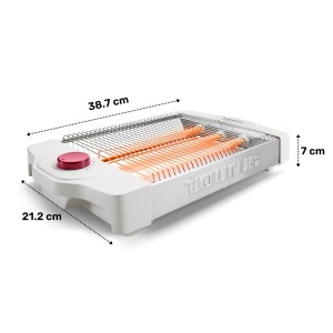 Toaster Taurus Neptuno Plus 900W Retro Design 12 trepte bronzare - Img 3