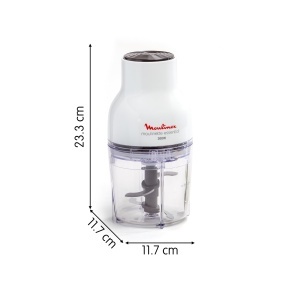 Tocator electric Moulinex DJ5201 3-in-1 300W 04L lame din inox - Img 8