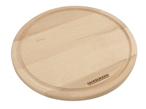 Tocator Fackelmann 31120 lemn de fag cu sant pentru lichide 240x240x11 mm
