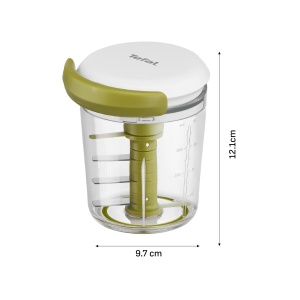 Tocator manual Tefal K1644104 5 Secunde 450 ml Lame din otel inoxidabil Verde - Img 8