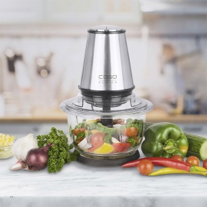 Tocator universal CASO UZ 400 12L lame inox recipient din sticla - Img 7