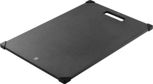 Tocator ZWILLING 42x30 cm Fiberholz Negru cu Saftrille si Picioare Anti-Alunecare - Img 2