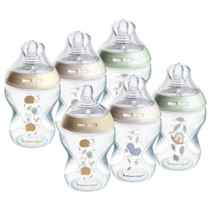 Tommee Tippee Biberoane Natural Start Anti-Colici 260ml Set 6 Buc