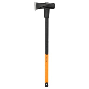 Topor si ciocan Fiskars X46, 2 in 1, lama otel intarit, greutate 4.6 kg, negruportocaliu