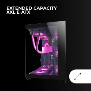 Tower Gaming Mars Gaming MCV4, E-ATX XXL, Geam Temperat, Structura Modulara - Img 3