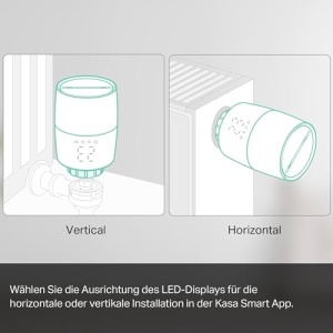 TP-Link Kasa Smart Radiator Thermostat - Wifi Starter Kit, include 1 termostat si 1 hub, control incalzire (Kasa App, Geofencing, detectare deschidere ferestre), Matter, Alexa - Img 11
