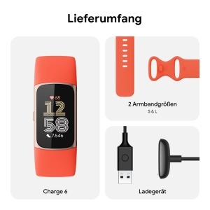 Tracker de activitate Google Fitbit Charge 6 cu GPS, 7 zile autonomie, 6 luni Premium - Img 8