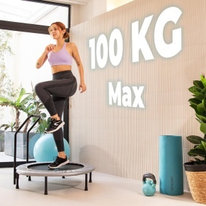 Trambulina fitness pentru adulti Cecotec Drumfit Jump 920, 92 cm, pliabila, greutate maxima 100 kg - Img 7