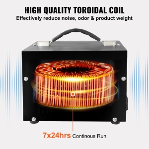 Transformator VEVOR SV-2000VA 2000W cu 4 prize si USB - Img 5