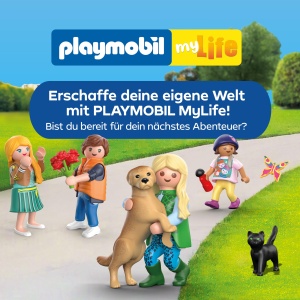 Tren de aniversare PLAYMOBIL 72184 cu animale, accesorii si numere reutilizabile - Img 6