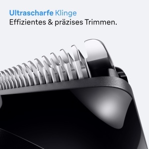 Trimmer Braun Multigroom All-in-One AIO3500, 4-in-1, 50 minute autonomie, gri - Img 4
