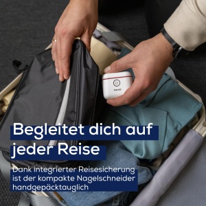 Trimmer electric unghii Beurer MP 10, fara fir, cu acumulator - Img 5