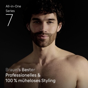 Trimmer multifunctional Braun AIO7565, 13-in-1, 120 min autonomie, albastru, rezistent la apa - Img 2