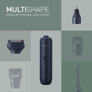 Trimmer multifunctional Panasonic XSHAPE MULTISHAPE Negru cu lame japoneze si acumulator Li-Ion - Img 2
