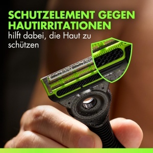 Trimmer pentru corp GilletteLabs i7 cu 3 piepteni, design compact, tehnologie SkinFirst - Img 5