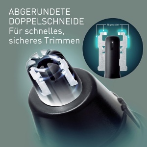 Trimmer pentru nas si urechi Panasonic ER-GN300, cu motor puternic, design ergonomic, negru - Img 4