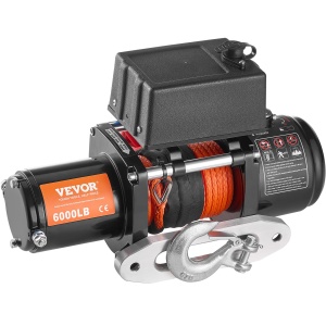 Troliu electric VEVOR S6000 12V DC 2722 kg IP55 cu telecomanda wireless si cablata - Img 9