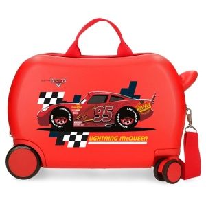 Troller copii Disney Cars Lightning McQueen, 31cm, 24.6l, rosu