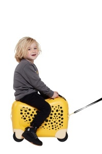 Troller pentru copii Samsonite Dream Rider, 51 cm, 28 L, Galben (Cheetah) - Img 6