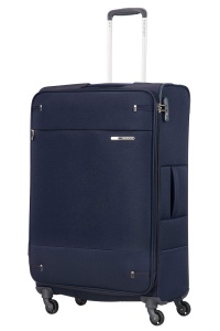 Troller Samsonite Base Boost, 78 cm, 105 L, Albastru Navy, Usor si Extensibil