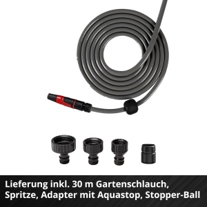 Tromela de furtun Einhell GE-HR 1830-1 Li-Solo, 30 m, 18 V, automatizata - Img 5