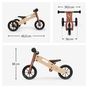 Trotineta Hauck First Ride Eco, 2 in 1, cu 7,5 inch, pentru copii de la 1 an - Img 3
