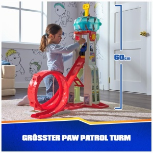 Turn de salvare PAW Patrol Superloop, 1 metru, cu efecte de lumina si sunet, inclus Chase - Img 2