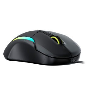 Turtle Beach Kone II - Mouse ergonomic pentru jocuri RGB, senzor optic 26K DPI, comutatoare optice Click Life 100M, 23 de functii programabile, rotita de derulare 4D, negru - Img 10