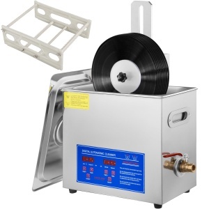 Ultrasunete Curatator VEVOR 6L, 180W, din Otel Inoxidabil