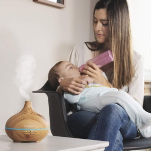 Umidificator si difuzor aromaterapie Cecotec Pure Aroma, 150 ml, 7 culori LED, timer 3 ore - Img 4