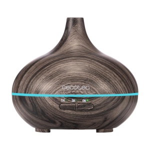 Umidificator si Difuzor Aromaterapie Cecotec Pure Aroma 150 Yin Grey 150 ml LED 7 culori Timer 3 ore
