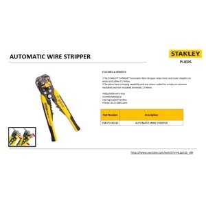 Unealta automata de abisolat si taiat Stanley FatMax FMHT0-96230, 21 cm - Img 5