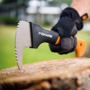 Unealta de gradinarit Fiskars Hookaroon 30,5 cm, cu maner usor, negruportocaliu - Img 7