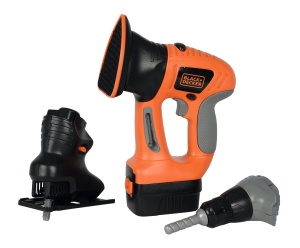 Unealta de jucarie Smoby Decker eVo 4-in-1, negru, pentru copii de la 3 ani